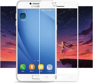 Samsung Szkło hartowane 3D cały ekran Galaxy A5 2016 Różowe - Szkła hartowane na telefon - miniaturka - grafika 4