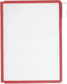 Systemy ekspozycyjne i znaki informacyjne - Durable Zestaw paneli prezentacyjnych SHERPA czerwony 5 sztuk DU071-3 - miniaturka - grafika 1