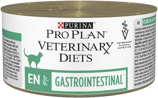 Purina Veterinary Diets Gastroenteric En Feline Puszka 195G 4531 - Suplementy i witaminy dla kotów - miniaturka - grafika 3
