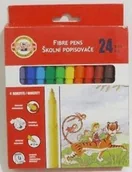 Flamastry - Koh-i-noor PISAKI 7710/2BD 24 KOLORY W KARTONIKU - miniaturka - grafika 1