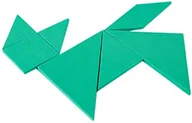 Dekoracje domu - first4magnetsTM first4magnets Tangram-G-1 zielonych Tan-GRAM pedagogicznych, Logik-Puzzle i Mathe do gry, 1 opakowanie, metalowa, 25 x 10 x 3 cm TANGRAM-G-1 - miniaturka - grafika 1