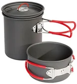 Kuchnia turystyczne i akcesoria - Bo-Camp Explorer-Set 2-Tlg. Schwarz (2200240_Noir) - miniaturka - grafika 1