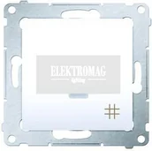 Wyłączniki światła i elektryczne - Kontakt Simon KONTAKT- SIMON 54 BIAŁY WYŁĄCZNIK krzyżowy Z PODŚWIETLENIEM (DW7L.01/11) - miniaturka - grafika 1