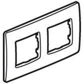 Legrand Niloe - Ramka 2-krotna krem 665012 - Akcesoria do alarmów - miniaturka - grafika 3