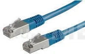 Kable miedziane - Value S/FTP PiMF Patchcord Cat.6, blue, 1.5m (7611990193561) - miniaturka - grafika 1