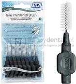 Szczoteczki międzyzębowe - TePe ID Original (1.3mm) szare 8szt. - zestaw szczoteczek międzyzębowych (szczot - miniaturka - grafika 1