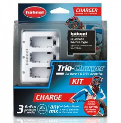 Hahnel Trio-Charger KIT 10 x 17,90 zł HŁ TRIO CHARGER KIT - Kamery cyfrowe - akcesoria - miniaturka - grafika 7
