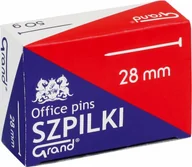 Szpilki biurowe - Grand SZPILKI stalowe 28 mm 50g - 2+1 GRATIS - KWTR072 NB-6818 - miniaturka - grafika 1