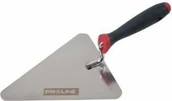Narzędzia murarskie - PROLINE Profix Kielnia trójkątna nierdzewna 180mm, rączka dwuskładnikowa 61572 - miniaturka - grafika 1