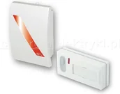 Dzwonki i gongi - Elektrobock ELEKTROBOK PL/ Dzwonek bezprzewodowy BATERIOWY 120M BZ6 - miniaturka - grafika 1