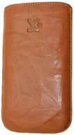 Etui i futerały do telefonów - Samsung Galaxy S Duos S7562 futerał ze skóry naturalnej firmy Suncase w kolorze brązowym - miniaturka - grafika 1