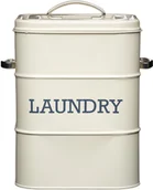 Kosze na bieliznę - Kitchen Craft Pojemnik na proszek do prania Living Nostalgia kremowy LNLAUNDRYCRE - miniaturka - grafika 1