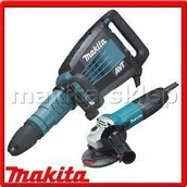 Zestawy elektronarzędzi - MAKITA HM1214C + GA5030, młot udarowy sds-max + szlifierka 125mm - miniaturka - grafika 1
