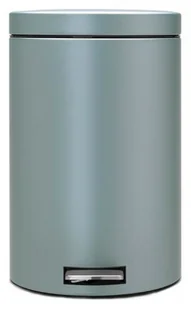 Brabantia Kosz pedałowy 12L Metaliczny miętowy 106002 - Kosze na śmieci - miniaturka - grafika 2