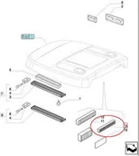 Części i akcesoria do maszyn rolniczych - CNH FILTR KABINY NEW HOLLAND 84264633 - miniaturka - grafika 1