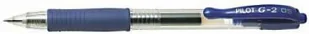 Pilot DŁUGOPIS ŻELOWY G2 NIEBIESKI 1SZT BL-G2-5 L - Długopisy - miniaturka - grafika 2