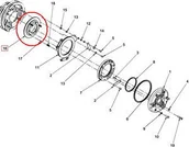 Części i akcesoria do maszyn rolniczych - CNH TŁOCZYSKO SPRZĘGŁA 84992218 - miniaturka - grafika 1