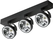 Oprawy, klosze i abażury - Azzardo Oprawa sufitowa JERRY 3 16W 230V GM4302-230V Black aluminium - miniaturka - grafika 1