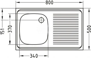 Alveus Compact 10 1009483 - Zlewozmywaki - miniaturka - grafika 2