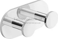 Wieszaki łazienkowe - Gedy Hotel Wieszak punktowy podwójny - przyklejany D026 D026 - miniaturka - grafika 1
