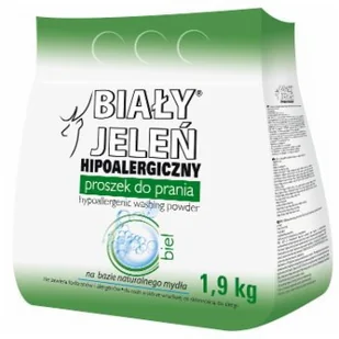 Biały Jeleń Biel hipoalergiczny proszek do prania 1900 g 1148573 - Kosmetyki kąpielowe dla dzieci - miniaturka - grafika 2
