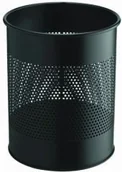 Kosze biurowe - Durable KOSZ NA ŚMIECI, METALOWY, OKRĄGŁY 15, P 165 MM - miniaturka - grafika 1
