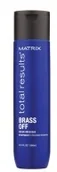 Szampony do włosów - Matrix BRASS OFF szampon ochładzający odcień 300ml - miniaturka - grafika 1