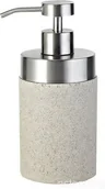 Dozowniki papieru i mydła dla firm - Ridder Dozownik do mydła z konglomeratu STONE Ecru 22010511 - miniaturka - grafika 1