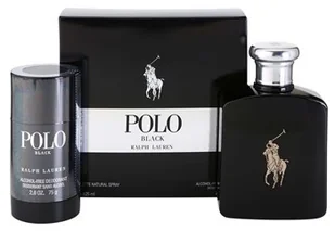Ralph Lauren SET Polo Black M) edt 125ml + dst 75ml - Zestawy perfum męskich - miniaturka - grafika 2