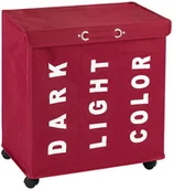 Pudła i pojemniki do przechowywania - Wenko Pojemnik na pranie TRIVO RED aż 116 litrów B01DISZY3I - miniaturka - grafika 1