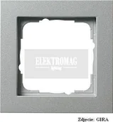Klawisze i ramki - Gira E2 ALU Ramka 3-KROTNA 0213 25 - miniaturka - grafika 1
