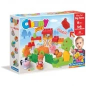 Klocki - Clementoni Clemmy plus KLOCKI farma - miniaturka - grafika 1