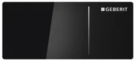 Przyciski spłukujące - Geberit SIGMA 70 zdalny przycisk spłukujący 8cm szkło czarne 115.635.SJ.1 - miniaturka - grafika 1