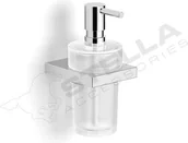 Mydelniczki i dozowniki mydła - Stella New York Dozownik do mydła w płynie szkło matowe chrom 05.423 - miniaturka - grafika 1
