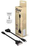 Adaptery i przejściówki - Club 3D kabel HDMI na VGA Adapter, czarny CAC-HMD>DFD - miniaturka - grafika 1