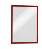 Systemy ekspozycyjne i znaki informacyjne - Durable Ramka magnetyczna DURAFRAME A3, czerwona 5 szt. - miniaturka - grafika 1