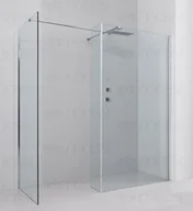 Kabiny prysznicowe - Massi Walk In Pro 90x170 profil chrom szkło transparentne MSK-A 1021-90X170 - miniaturka - grafika 1