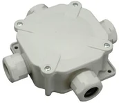 Puszki elektryczne i akcesoria - SEZ Puszka natynkowa hermetyczna IP67 122x122x44,6 6455-27P - miniaturka - grafika 1