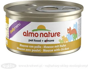 Almo Nature Daily Menu Kot - Kurczak mus Puszka 85g [153] 9631 - Mokra karma dla kotów - miniaturka - grafika 2
