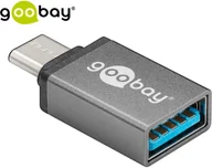 Adaptery i przejściówki - Goobay Adapter USB-C - USB 3.0 szary 56621 - miniaturka - grafika 1
