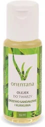 Orientana Olejek do twarzy drzewo sandałowe i kurkuma 55ml - Olejki do ciała i włosów - miniaturka - grafika 2