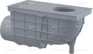 Akcesoria hydrauliczne - Alcaplast ALCA PLAST Wpust deszczowy uniwersalny 300 x 155/110 boczny, szary AGV (AGV3S) - miniaturka - grafika 1