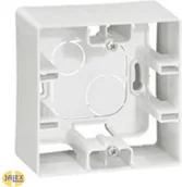 Puszki elektryczne i akcesoria - Legrand Niloe Puszka natynkowa pojedyńcza biały 664798 - miniaturka - grafika 1