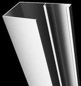 Ścianki i drzwi prysznicowe - Radaway Profil U poszerzający Torrenta +40mm - 001-111185001 - miniaturka - grafika 1