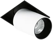 Oprawy, klosze i abażury - Italux Oprawa do wbudowania NOVUM TRIMLESS SINGLE GL7119-1/12W 3000K WH+BL - miniaturka - grafika 1