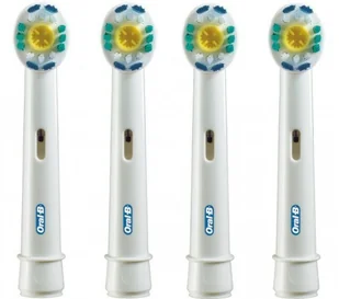 Oral-B Końcówki wymienne do szczoteczek do zębów EB18-4 3D-White 4 szt Biały - Końcówki do szczoteczek elektrycznych - miniaturka - grafika 3