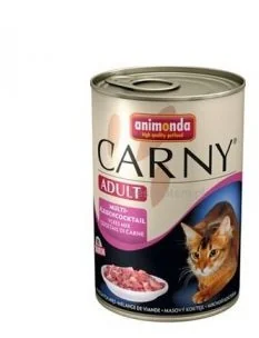 Animonda Carny Dorosłe Mix Mięsny Puszka 200g 1144 - Mokra karma dla kotów - miniaturka - grafika 2