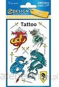 Zabawki kreatywne - Avery Zweckform Tatuaże - smoki - miniaturka - grafika 1