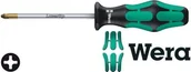 Śrubokręty - Wera Wkrętak (śrubokręt) warsztatowy krzyżowy PH1x80 mm, Lasertip Kraftform Plus (5008710001) - miniaturka - grafika 1