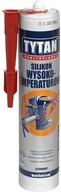Silikony - Selena TYTAN Silikon wysokotemperaturowy czerwony 310ml - miniaturka - grafika 1